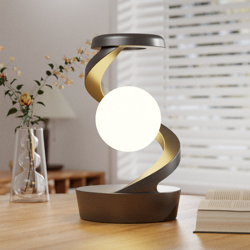 Wireless Charging Moon Lamp