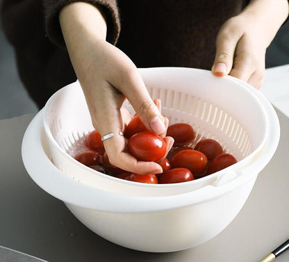 Double-Layer Fruit Basket