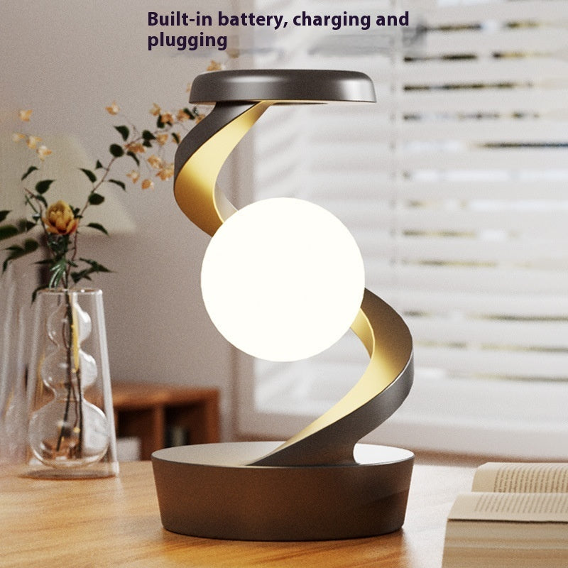 Wireless Charging Moon Lamp